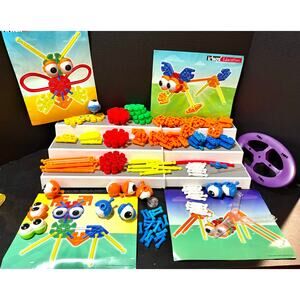 Kid K'NEX Education Group Set 118 of 131 Pieces storage box